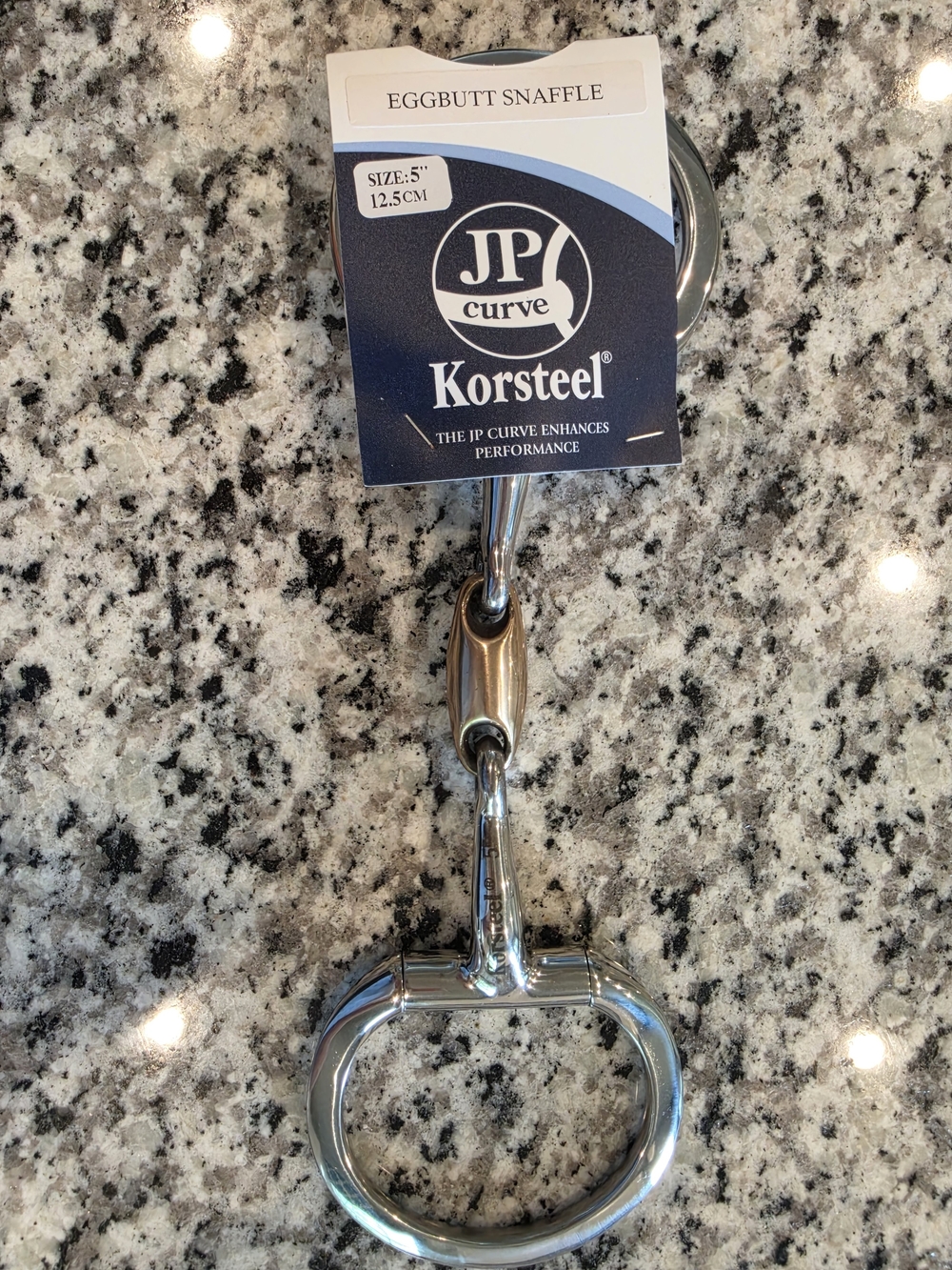 Korsteel Copper Oval Link Eggbutt Snaffle - 5"